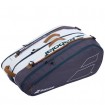 Babolat Pure Wimbledon RH12 12 Racquet Tennis Bag 191518 White Grey 751217