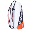 Babolat RHX6 Pure Strike white red 6 Racquet Tennis Bag 751226 207324