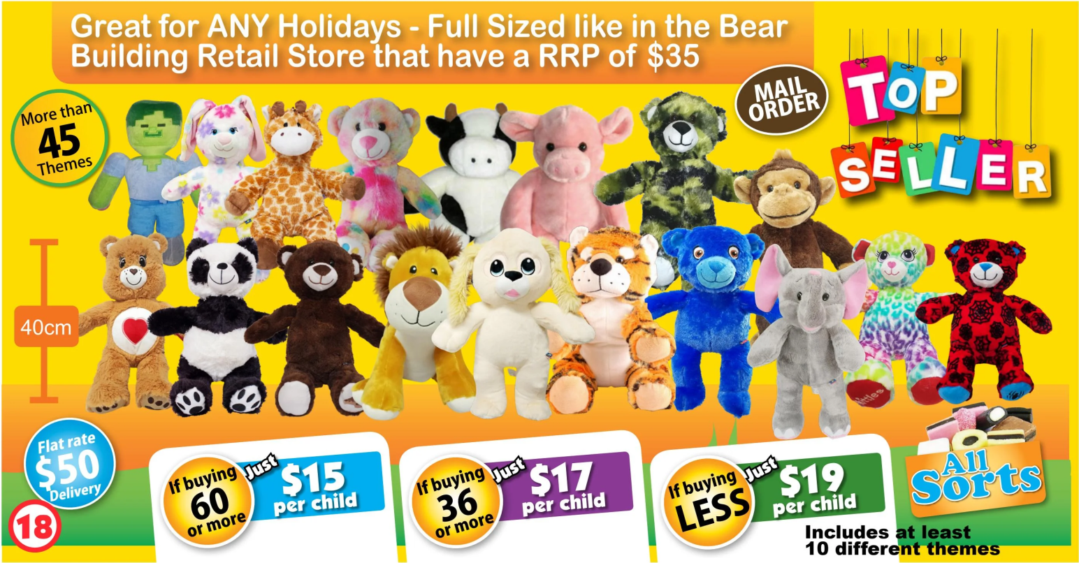 Bear Building 30 Pack